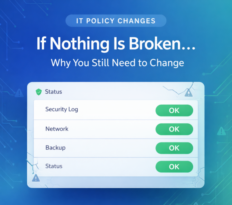 If Nothing Is Broken, Why Change the Policy Back